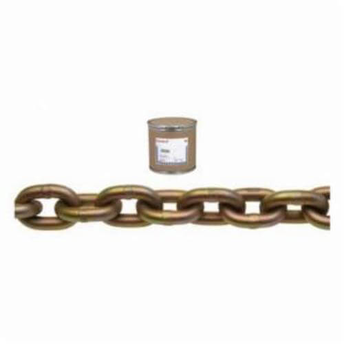 Campbell® T0510810 Transport Chain, Welded, System 7 Series, Single Loop/Straight Link, Grade 70, 1/2 in Trade, Per Foot