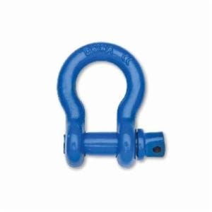 Campbell® T9641605 Farm Clevis, 8.5 ton Load, 1 in Size, Screw Pin, Forged Steel Body, Forged Steel Pin, Super Blue Powder Coated Finish