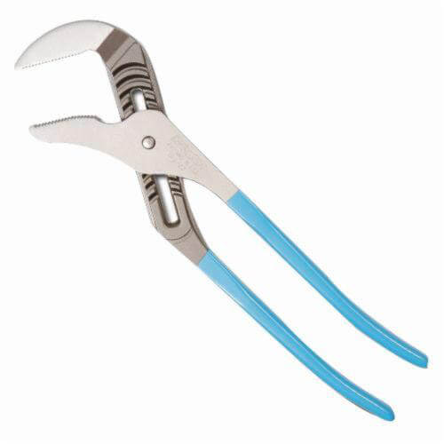 Channellock® 480 Bigazz® Gooseneck Tongue and Groove Plier, Straight, 5-1/2 in Nominal, 20-1/4 in OAL, 3 in L x 0.59 in Thick Jaw