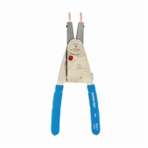 Channellock® 929 Convertible Retaining Ring Plier, 1.38 in L x 1.25 in W x 1 in Thick Jaw, 10 in OAL, Heat Treated Steel Jaw