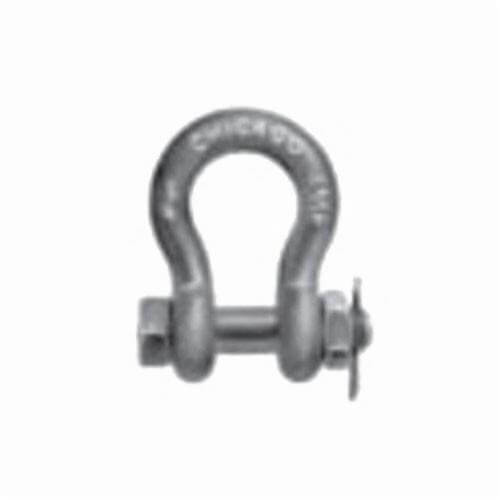 Chicago Hardware 20630 3 Class 3 Anchor Shackle, 2 ton Load, 1/2 in, 5/8 in dia Bolt Pin, Hot Dipped Galvanized