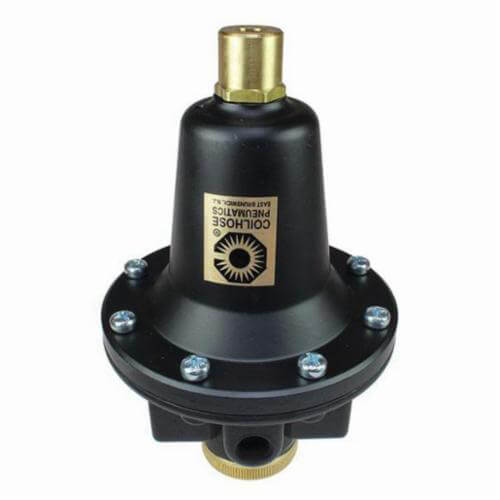 Coilhose® 8803K Series 88 Heavy Duty Standard Tamperproof Compressed Air Regulator, 3/8 in FNPT, 40 CFPM Flow Rate
