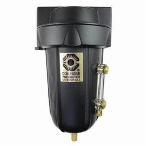 Coilhose® 8826M Heavy Duty Standard Filter with Manual Drain, 3/4 in FNPT Port, 250 psi Pressure Range, 260 CFM Flow Rate