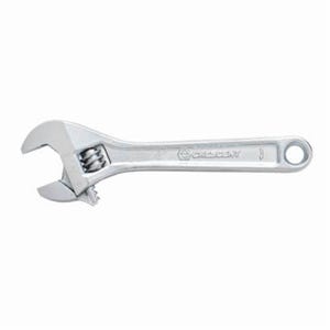 Crescent® AC28BK Adjustable Wrench, 1-1/8 in Wrench Opening, 8 in OAL, Non-Cushion Grip, Heat Treated Alloy Steel Body