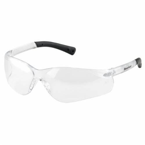 MCR Safety BK310AF BearKat® 3 Value Single Lens Safety Glass, Duramass® Anti-Fog, Clear Lens, Wrap Around Frame, Clear