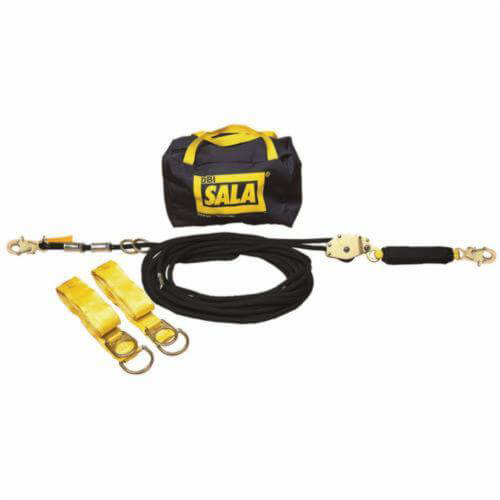 3M™ DBI-SALA® 7600506 Horizontal Lifeline System, 310 lb Load, 60 ft L, OSHA 1910.66, OSHA 1926.502
