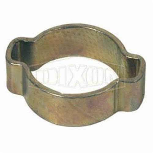 Dixon® 1720 Double Ear Pinch-On Clamp, 3/4 in Nominal, 0.638 in Closed dia x 0.787 in Open dia, Steel