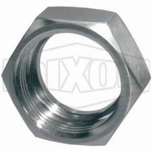 Dixon® Union Hex Nut, 1-1/2 in Nominal, Beveled Seat, 0.968 in Thickness, 2.406 in Hex, 400 psi, 304 Stainless Steel, Domestic