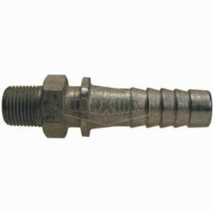 Dixon® 3508 3500 Nipple, 1/2 x 3/8 in Nominal, MNPT x Hose Shank