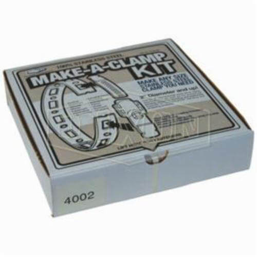 Dixon® 4001 Worm Gear Make-A-Clamp Kit, SS