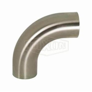 Dixon® B2S-R75P Weld Elbow, Series: B2S, Fitting/Connector Type: 90° Elbow, 3/4 in Nominal Size, 0.065 in Thickness, 316/316L SS