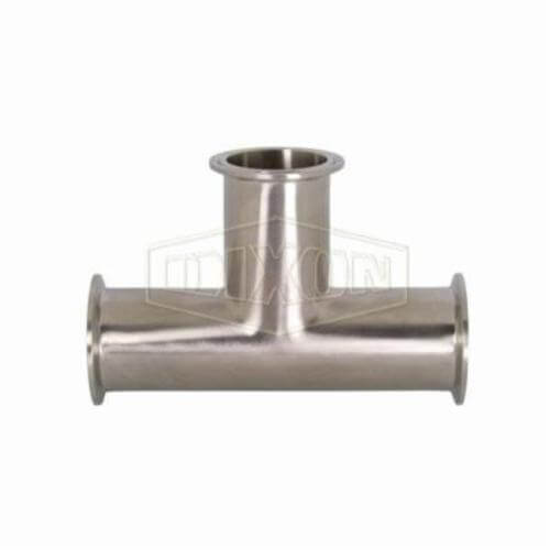 Dixon® Clamp Tee, Series: B7MP, Fitting/Connector Type: Tee, 2 in Nominal Size, 316L Stainless Steel, 7 in L, Domestic