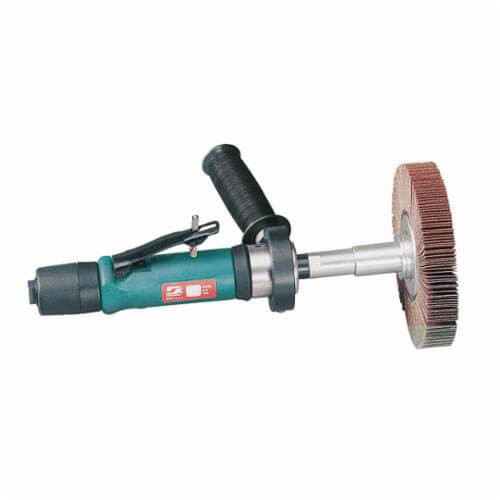 Dynabrade® Dynastraight® 13508 Straight Line Abrasive Finishing Tool, 8 in dia Pad, 5/8, 1 in Arbor/Shank, 1 hp, 44 scfm Air Flow