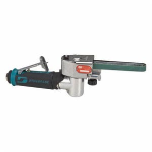 Dynabrade® Mini-Dynafile® II 15013 Abrasive Belt Tool, 1/8 to 1/2 in W x 13 in L, 0.4 hp, 21 scfm Air Flow, 90 psi