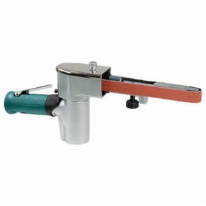 Dynabrade® Dynafile® II 40320 Lightweight Abrasive Belt Tool, 1/4 to 3/4 in W x 18 in L, 1/2 hp, 28 scfm Air Flow, 90 psi