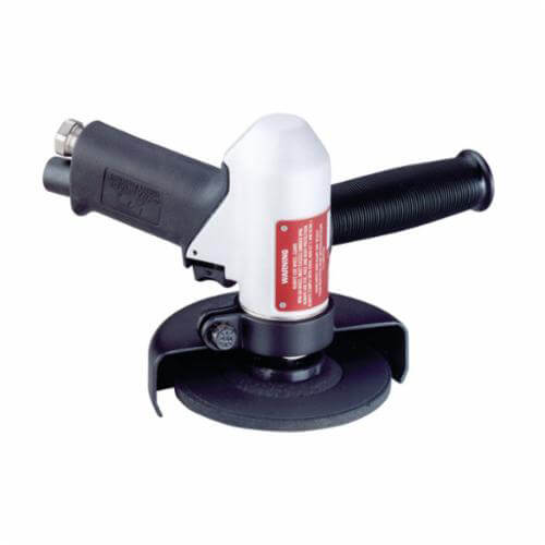 Dynabrade® 50303 Gearless Vertical Depressed Center Wheel Grinder, 4-1/2 to 5 in dia Wheel, 5/8-11 Male Arbor/Shank, 1.2 hp