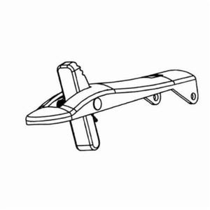 Dynabrade® 51949 Safety Lever Assembly, Use with 52675, 52676 and 52677 Extension Die Grinders