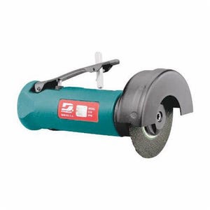 Dynabrade® 52434 Straight Line Cut-Off Wheel Tool, 3 in dia Wheel, 20000 RPM Speed, 27 CFM Air Flow, 90 psi