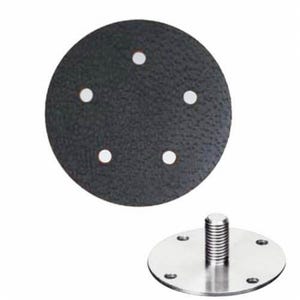 Dynabrade® 56176 Medium Density Vacuum Backing Pad, 5 in dia Pad, PSA Attachment