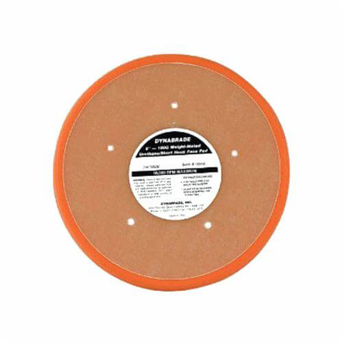 Dynabrade® 56237 Medium Density Vacuum Backing Pad with (5) Screws, 8 in dia Pad, Hook Attachment