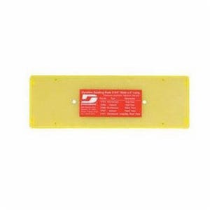 Dynabrade® 57851 Non-Vacuum Disc Backing Pad with (4) Screws, 7 in L x 3-2/3 in W, Hook Attachment