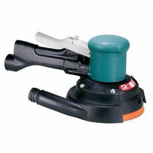 Dynabrade® 58442 Non-Vacuum Two-Hand Gear Driven Sander, 6 in, 23 scfm Air Flow, 90 psi, 900 RPM Speed Setting