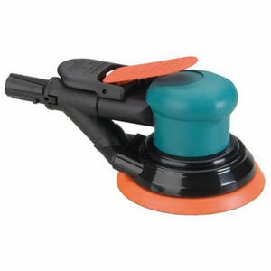 Dynabrade® Dynorbital-Spirit® 59020 Non-Vacuum Random Orbital Sander, 5 in Round Pad, 14 scfm Air Flow, 90 psi