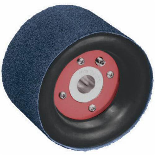 Dynabrade® Dynacushion® 94507 Standard Pneumatic Wheel, Use with Dynastraight® 13101 Finishing Tool, 2-3/8 in L Arbor Spindle