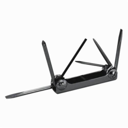 Eklind® 22461 SD Series Screwdriver Set, 6 pc, Alloy Steel, Black Oxide