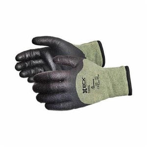 Superior Glove™ SCXTAPVC/L ParaActiv Pro™ Winter Cut-Resistant Gloves, L, PVC Coating, Kevlar® Nylon Blended/Steel