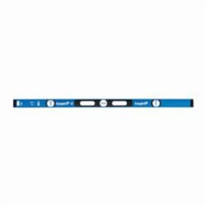 Empire® 500.48 True Blue® E55 Non-Magnetic I-Beam Level, 48 in L, 3 Vials, Aluminum