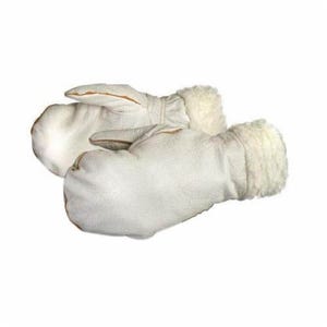 Endura® 304BOA General Purpose Gloves, Winter Mitt, Universal, Grain Cowhide Leather Palm, Cow Grain Leather, Elastic Cuff