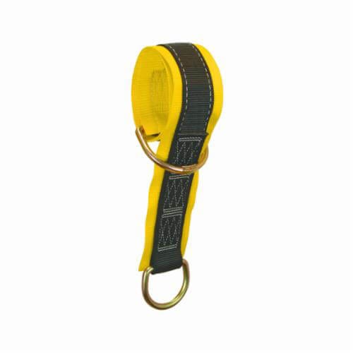 FallTech® 7348 Multi-Purpose Pass-Thru Anchor Sling with (2) D-Rings, 4 ft L, Polyester Webbing/Alloy Steel D-Ring