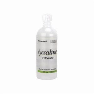 Honeywell Safety 32-000452-0000 Eyesaline® Portable Personal Eyewash Bottle with User Controlled Delivery, 4 oz Bottle, 3 Years Shelf