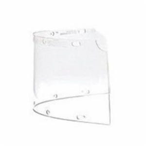 Fibre-Metal® by Honeywell 6750CL Dual Crown Window, Wide, Clear, Propionate, 0.06 in Visor Thickness, 8 in Visor Height