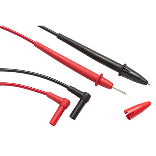 Fluke-TL7XCAP Tip Cap Set Electronic Measuring Probe, Color: Red, Diameter: 3
