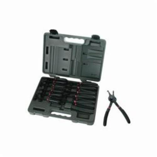 Gearwrench® 3495 Plier Set, Convertible Snap Ring, 12 Piece, Specifications: Cushion/Dipped Handle