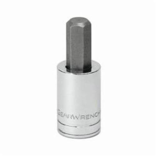 GearWrench® 80157 Socket Driver Bit, Standard Length, Imperial, Hex Drive, 1/4 in Drive, Hex Bit, 5/32 in Bit, 0.984 in Bit Length