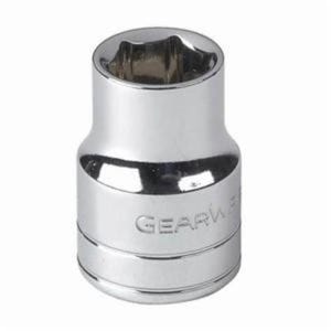 GearWrench® 80217 Socket, Standard Length, Imperial, Square Drive, 1/4 in Drive, 7/16 in Socket, 0.492 in Opening Depth