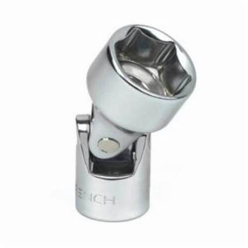 GearWrench® 80346 Flex Socket, Standard Length, Imperial, 3/8 in Drive, 9/16 in Socket, 1.89 in OAL, 0.32 in Opening Depth