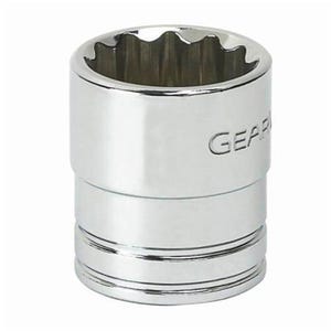 GearWrench® 80506D Socket, Standard Length, Imperial, Square Drive, 3/8 in Drive, 7/8 in Socket, 0.591 in Opening Depth