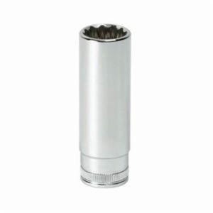 GearWrench® 80520D Socket, Deep Length, Metric, 3/8 in Drive, 6 mm Socket, 0.157 in Opening Depth, 0.661 in Drive End Width