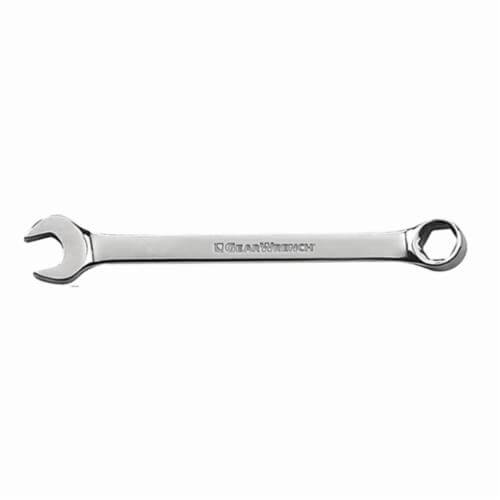 GearWrench® 81774 Combination Wrench, Open End, Imperial, 9/16 in Wrench Opening, 6 Points, 8.74 in OAL, 15° Offset