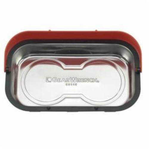 GearWrench® 83115 Magnetic Parts Tray, Rectangular Universal, Specifications: 9-5/8 in L x 5-11/16 in W, Steel
