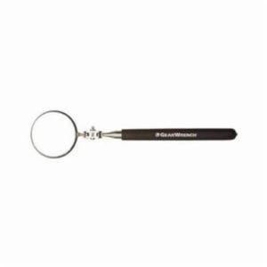 Gearwrench® 84086 Inspection Mirror, 2-1/4 in Mirror, Circular Shape, 36-3/8 in Length, Telescoping Handle, 360° Swivel, Steel Handle