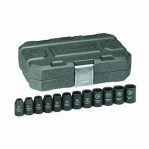 GearWrench® 84930N Get It Done™ Socket Set, Metric, 12 pc, 6 Points, Included Socket Size: 8 to 19 mm, 1/2 in Drive