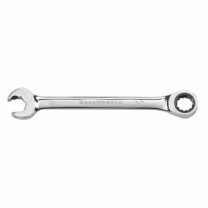 GearWrench® 85582 Combination Wrench, Open End, Imperial, Standard Ratcheting Wrench Type, 11/16 in Wrench Opening, 12 Points