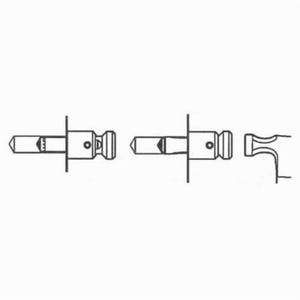 Greenlee® 870 Screw Anchor Expander Assembly, for Use with 84305 3/8-16 Belt Caulking Anchor