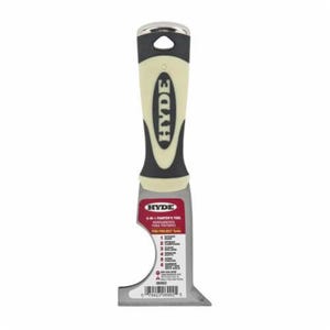 Hyde® Pro Project™ 06992 Multi-Tool, Carbon Steel 6-in-1 Blade, 3-1/4 in L Blade, 2-1/2 in W Blade, Polypropylene/TPE Handle