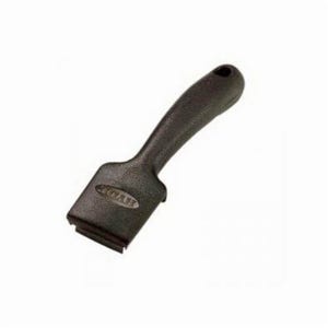 Hyde® 10530 Black & Silver® 4-Edge Blade Heavy Duty Lifetime Scraper, High Carbon Steel Blade, 1-1/2 in W Blade, Polypropylene Handle